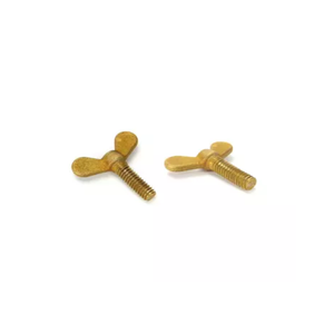 Vis à oreilles en laiton fiable, résistant à la corrosion, fixation rapide pour machines, bricolage et applications décoratives - Product Image 1