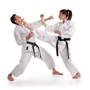 Personalizado al por mayor karate GI artes marciales uniforme WKF aprobado cosido logotipo duradero traje jiu jitsu kimonokimono de jiu jitsu - Product Image 2
