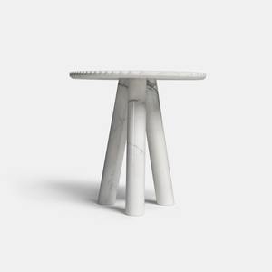 Table d'appoint en marbre artisanale pour intérieurs contemporains, design élégant et élégant, parfaite pour le salon et la décoration intérieure TOP de luxe - Product Image 6