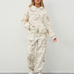 Survêtement personnalisé de haute qualité pour femmes grande taille à capuche 100% coton Design unique quantité minimale de commande bas - Product Image 5