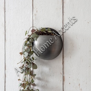 Axiom Home Accents Maceta de cerámica para interiores con acabado brillante y orificio de drenaje para sucentos y flores Ideal para uso en el jardín - Product Image 3