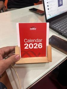 Calendario Ecológico de Bambú con Soporte, Calendario Promocional de Artesanía de Bambú para Escritorio, Hogar y Oficina a los Mejores Precios - Product Image 5