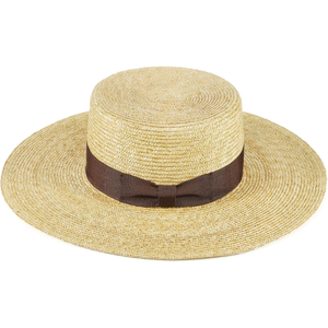 Sombrero de paja de ratán ecológico para niños y adultos-Sombrero de paja natural con precio favorable de Vietnam - Product Image 1