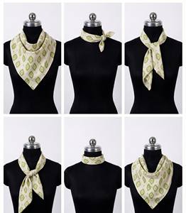 Pañuelo de Algodón Amarillo con Estampado Dabu, Diseño Floral Hecho a Mano, Transpirable, Duradero, de Secado Rápido, Multiusos - Product Image 3