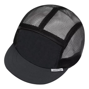 Casquette de camionneur en toile personnalisée pour hommes, écusson de broderie, casquettes de baseball et vêtements de sport pour la course, en toile complète, légère pour l'extérieur - Product Image 1