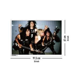 Póster de Demonio Slayer de 1986, Estilo Art Deco Moderno, Lienzo enmarcado, Arte de Pared de Anime, Marco de Madera Negro para Decoración - Product Image 1