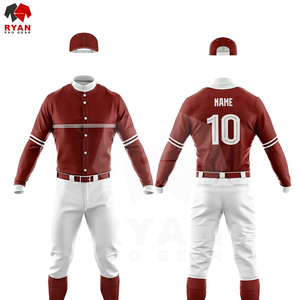 Uniforme de baseball de qualité supérieure compétition jeunesse maillot de baseball et uniformes fabriqués au Pakistan uniforme de baseball - Product Image 5