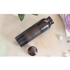 Bouteille d'eau en cuivre 5L au design antique avec couvercle en plastique Vintage Unique New Design Direct Factory Selling Moradabad India Sports - Product Image 4