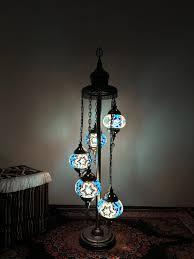 ชุดโคมไฟโมเสคสไตล์ตุรกีสำหรับตกแต่งบ้านวัสดุแก้วเหล็กแบบแฮนด์เมดแกะสลักแบบปลั๊กอิน E14 LED แบบตุรกีสำหรับตกแต่งบ้านจากอินเดีย - Product Image 2