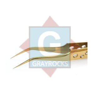 Pince à épiler d'extension de cils en acier inoxydable durable avec logo personnalisé en gros Marque privée - Product Image 2