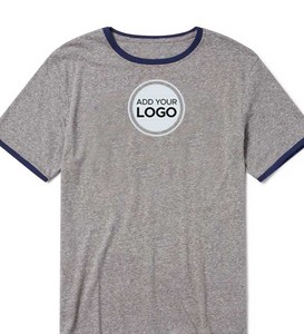 เสื้อยืด3ตัวสีเขียวเฮเทอร์สีเทาผสมริงเกอร์สีเขียวเสื้อยืดสามส่วนสีเขียว - Product Image 6