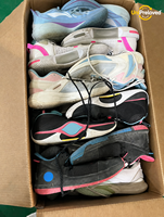 Chaussures d'occasion en gros S3-2 – Chaussures de basketball usagées, styles variés, lots en vrac, seconde main, pré-aimées, balles de chaussures pour hommes, lot mixte