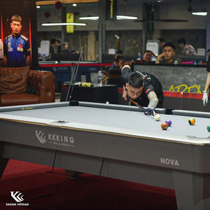 Mesa de billar de pizarra de lujo para uso en hoteles y villas Diseño personalizado disponible, soporte OEM - Product Image 1