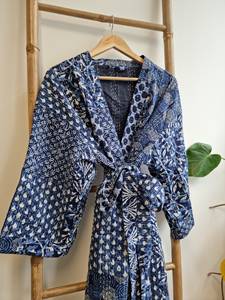 ชุดเสื้อแจ็คเก็ตคลุมอาบน้ำสองชั้นทำมือสำหรับปาร์ตี้ชายหาดชุดเดรสยาวตามธรรมชาติสำหรับวันเกิด - Product Image 2