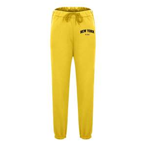 Vente en gros Ensemble de jogging à capuche en polaire jaune pour hommes de la meilleure qualité Patch personnalisé Survêtement de travail Streetwear décontracté et chaud pour l'hiver - Product Image 3