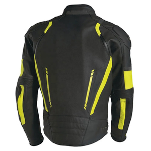 Veste de moto coupe-vent à la mode sur mesure pour hommes, équipement de sécurité de grande taille pour l'équitation - Product Image 2