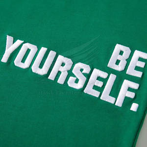 Camisetas de Verano Transpirables de Manga Corta con Estampado Puff para Hombre, 100% Algodón de la Mejor Calidad - Product Image 4