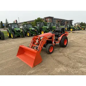 2019 para Tractor Kubota B2601 40-100HP 4x4 Drive Mini Tractor de ruedas para uso agrícola con componentes centrales engranaje y bomba - Product Image 2