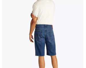 Shorts en jean pour hommes de haute qualité avec logo personnalisé, grande taille, vêtements de rue décontractés, article tendance 2026 - Product Image 3
