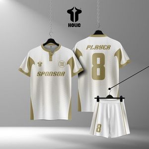 Vente en gros de vêtements de football originaux, ensemble de football, uniforme de football, kit de football personnalisé, stock de maillot de football par sublimation - Product Image 2