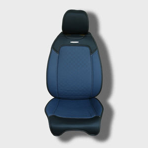 Funda para asiento de coche, tipo de ajuste Universal, calidad de Material, venta al por mayor, fundas para asiento de coche, conjunto completo, azul de lujo con Color negro, Vietnam - Product Image 1