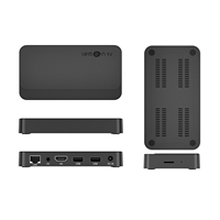 Boîtier TV intelligent Lemon TV L1 Allwinner H313 IATV Android 10 avec applications TV, BT5.4, double Wifi, 100 Lan, vidéo 4K, contrôle 3D, décodeur