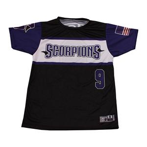 Custom Sublimation Transfer Print Men's Adult Soccer <b>Football</b> Jerseys Shirts Stand Collar Short Sleeve Lightweight Wear - Product Image 2