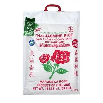 Tiêu chuẩn độ tinh khiết 100% hoa nhài Thái gạo/hạt dài gạo đóng gói trong 15kg túi để bán trên toàn thế giới
