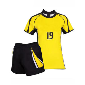 Conjuntos de Camisetas de Fútbol para Adultos, Personalizadas con Estampado por Transferencia de Calor, de Alta Calidad, 100% Poliéster, Cintura Elástica, Unisex, Tallas Grandes - Product Image 1