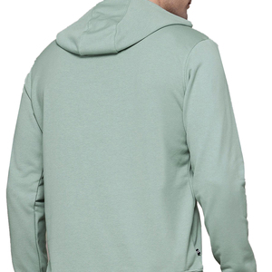 High Quality Cotton French Terry Oversize Hoodie Men <b>Thick</b> <b>Fleece</b> Windproof 370g Drop Shoulder Street Wear Customizable Plain - Product Image 4