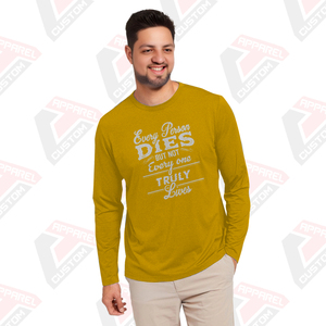 Heritage Men's Long Sleeve Cotton Jersey T-<b>Shirt</b> Eco-Friendly Summer Comfort Appliques Available Denim Batik <b>Corduroy</b> Styles - Product Image 2