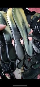 Natural Buffalo Horn Hair <b>Comb</b> Hand Carved Decorative Style Gentle on Hair Anti Static <b>Comb</b> for Daily Hair Care - Product Image 6