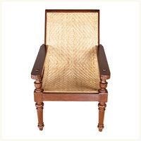 Ensemble de canapé sectionnel moderne de luxe en teck massif, rotin et tissu, avec coussins en mousse, personnalisable, convertible et pliable, pour écoles et parcs