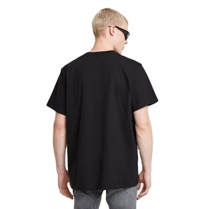 T-shirts surdimensionnés décontractés de haute qualité grande taille pour hommes à manches courtes respirantes et lourdes avec impression numérique - Product Image 5