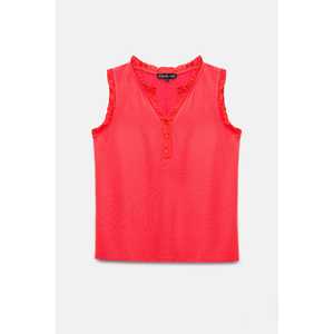 Blusa Casual Fluida para Mujer, con Logotipo Bordado, Tela de Chifón, Estilo Corto con Volantes, Estilo de Oficina, Tallas XL, Otoño Primavera - Product Image 6