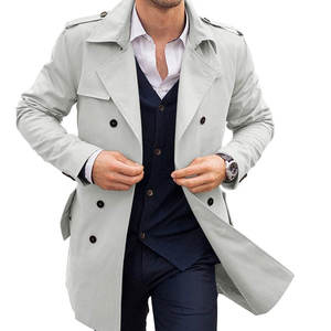 Manteau long pour homme, décontracté, sur mesure, manteau d'hiver, manteau long pour homme, élégant, moderne, manteau d'extérieur, manteau long pour homme - Product Image 1