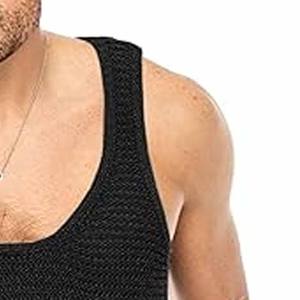 เสื้อกล้ามผู้ชายดีไซน์ใหม่ล่าสุดชุดออกกำลังกาย - Product Image 2