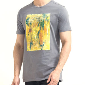 Camisetas de Gimnasio Personalizadas de Alta Calidad para Hombre 2023, Corte Regular, 100% Algodón Orgánico, Ecológicas, de Secado Rápido, Antiarrugas y Transpirables - Product Image 2