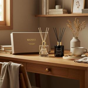 Etichetta privata diffusore di fragranze per Home Office con profumo trasparente in vetro personalizzato - Product Image 3