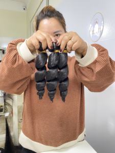 Vietnamese <b>Cheap</b> Wholesale Full Lace <b>Wigs</b> Frontal <b>Wig</b> Unprocessed 100% Luxury Full Colors <b>Human</b> <b>Hair</b> Full Lace <b>Wigs</b> - Product Image 5