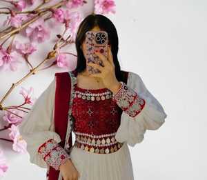 Premium Quality Women Afghani Dresses Best for Muslim Wear Women Afghani Dresses in Most Competitive Price for <b>Wedding</b> and Party - Product Image 2