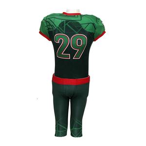 Uniforme de Fútbol Americano de Manga Corta de Secado Rápido y Protección UV de Alta Calidad, Jersey de Sublimación Personalizado al por Mayor con Logotipo y Color Personalizados - Product Image 4