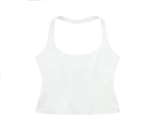 Tops Halter de Yoga para entrenamiento de mujer personalizados, Sujetador deportivo para correr con relleno transpirable, Tops Halter de talla grande disponibles - Product Image 5