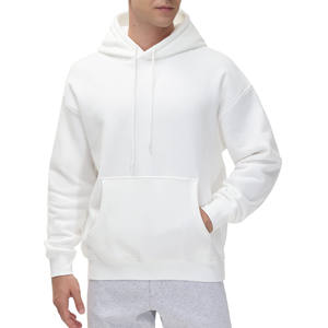 Sweat-shirts pour hommes de qualité supérieure, couleurs unies, impression de logo, sweat-shirts vierges, hiver, poids lourd, 500 GSM, polyester/coton, sweat-shirts à capuche pour hommes - Product Image 2
