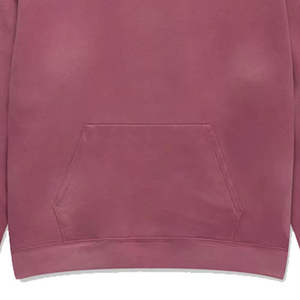 Sudadera con Capucha Personalizada 100% Algodón, Estilo Holgado, Felpa, Invierno, Color Sólido, Vintage, Desgastada, Lavada al Ácido, Resistente al Viento, Transpirable - Product Image 3