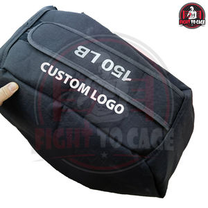 Sacs de frappe lourds en tissu Oxford remplis de sable pour l'entraînement de boxe, équipement de gym, sacs de sable de fitness à charge réglable, sac portable - Product Image 3