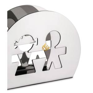 Servilletero elegante para niños, Color plateado, acero inoxidable, pulido brillante para restaurante, Hotel, boda y cumpleaños, suministro de mesa - Product Image 2