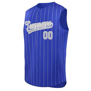 Maillot de baseball sans manches imprimé par sublimation sur mesure - Product Image 6