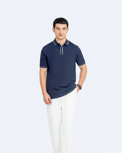 Camisa Polo de Verano de Alta Calidad, Nueva, Elegante, para Publicidad, Delgada, con Doble Borde Blanco, de Secado Rápido - Product Image 2