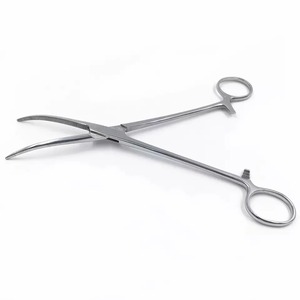 Pinza hemostática médica Kelly de acero inoxidable, instrumento quirúrgico curvo de un solo uso de alta calidad - Product Image 3